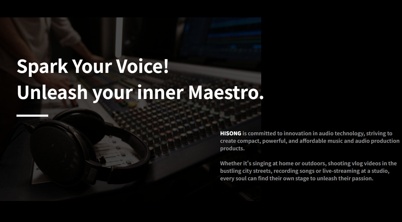 Let the world hear your voice